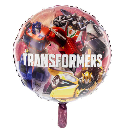 Ballon à l'hélium Transformers, coloré, vide, 45 cm