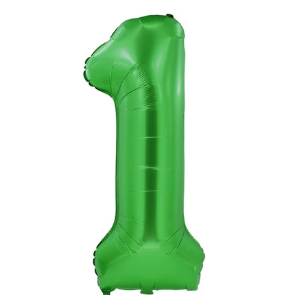 Ballon « 1 an » vert, 1 m