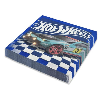 Serviettes Hot Wheels, lot de 20