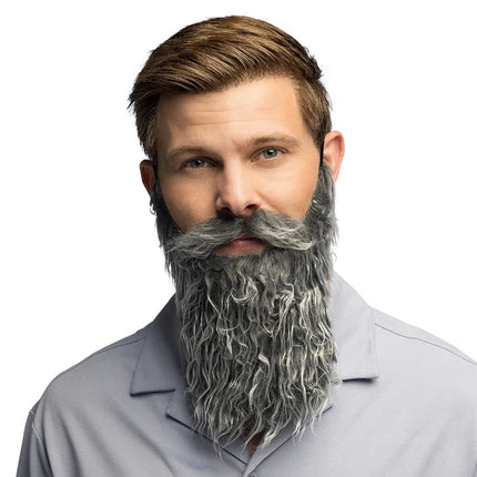 Baard Classic grijs van Boland koop je bij Partywinkel