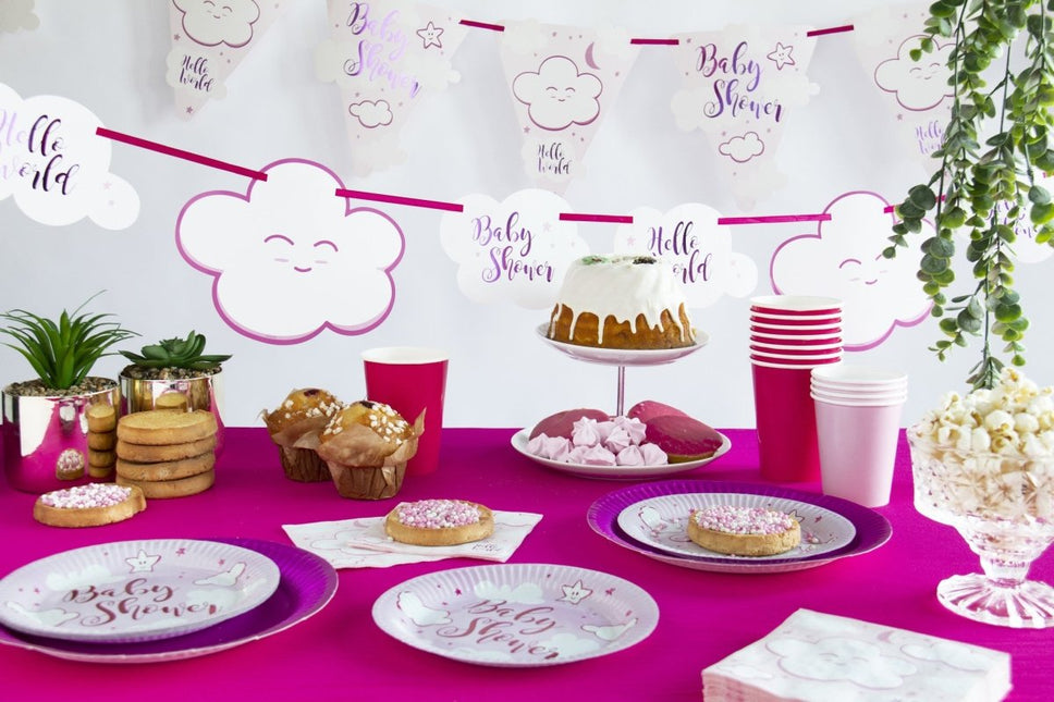 Babyshower Meisje Servetten 25cm 20st van Folat koop je bij Partywinkel