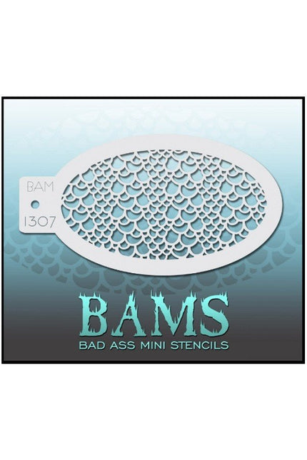 Bad Ass Schmink Sjabloon 1307 van Bad Ass Stencils koop je bij Partywinkel