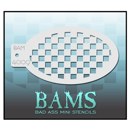 Bad Ass Schmink Sjabloon 4009 van Bad Ass Stencils koop je bij Partywinkel
