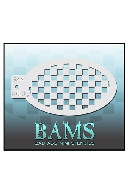 Bad Ass Schmink Sjabloon 4009 van Bad Ass Stencils koop je bij Partywinkel