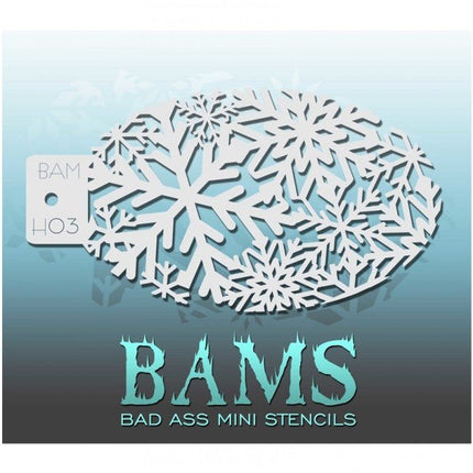 Bad Ass Schmink Sjabloon H03 van Bad Ass Stencils koop je bij Partywinkel