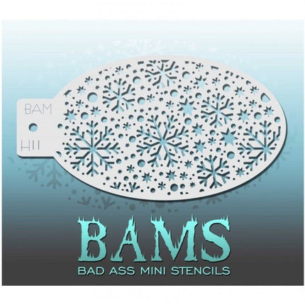 Bad Ass Schmink Sjabloon H11 van Bad Ass Stencils koop je bij Partywinkel