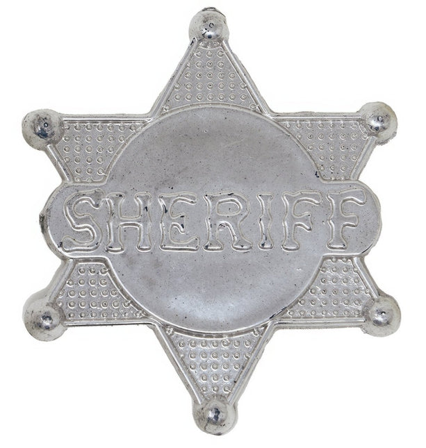 Badge Sheriff 5,5cm van Fiestas Guirca koop je bij Partywinkel
