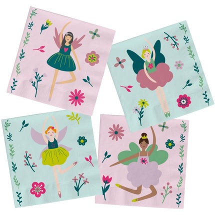 Ballerina Servetten 33cm 20st van Folat koop je bij Partywinkel