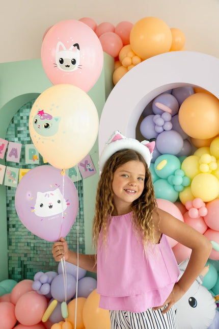 Ballonnen 30 cm, Gabby’s Dollhouse van Partydeco koop je bij Partywinkel