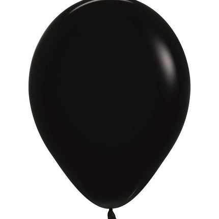 Ballonnen Black 25cm 100st van Sempertex koop je bij Partywinkel