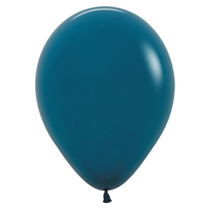 Ballonnen Deep Teal 23cm 50st van Sempertex koop je bij Partywinkel
