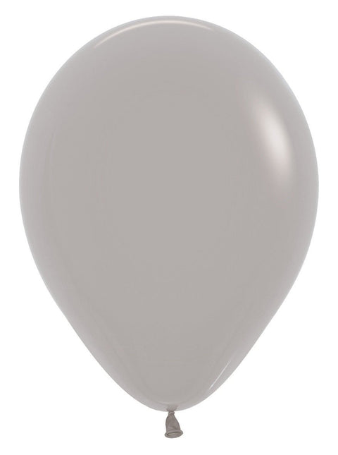 Ballonnen Grey 30cm 50st van Sempertex koop je bij Partywinkel