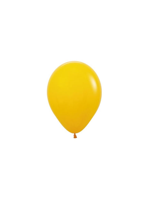 Ballonnen Honey Yellow 12cm 50st van Sempertex koop je bij Partywinkel