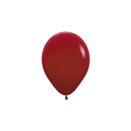 Ballonnen Imperial Red 12cm 50st van Sempertex koop je bij Partywinkel