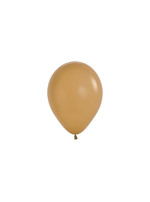 Ballonnen Latte 12cm 50st van Sempertex koop je bij Partywinkel
