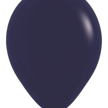 Ballonnen Navy Blue 30cm 50st van Sempertex koop je bij Partywinkel
