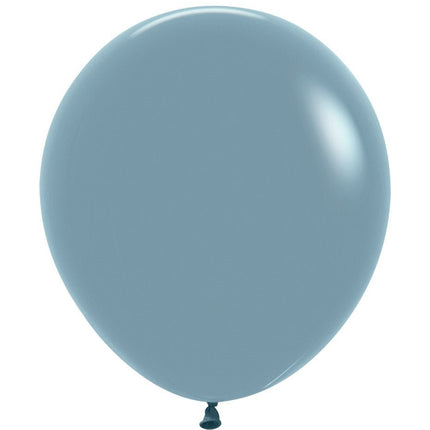Ballonnen Pastel Dusk Blue 45cm 25st van Sempertex koop je bij Partywinkel