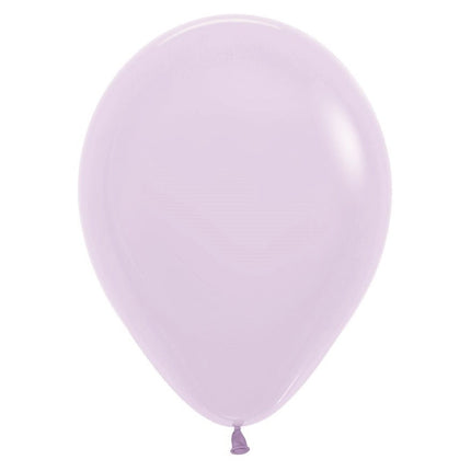 Ballonnen Pastel Matte Lilac 23cm 50st van Sempertex koop je bij Partywinkel