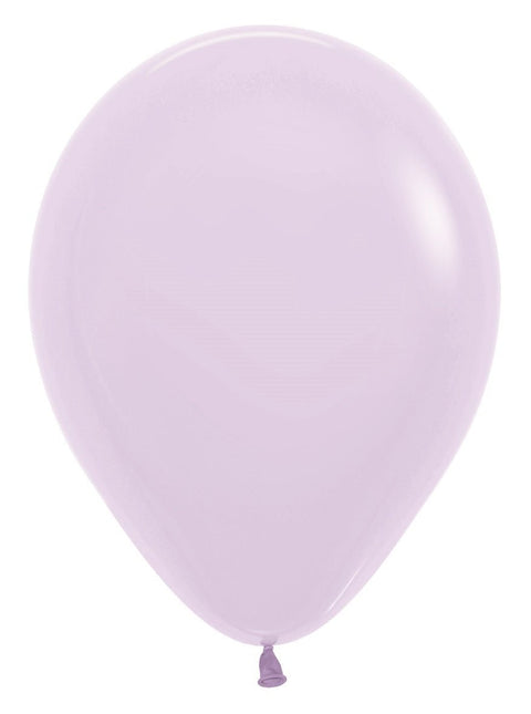 Ballonnen Pastel Matte Lilac 30cm 50st van Sempertex koop je bij Partywinkel