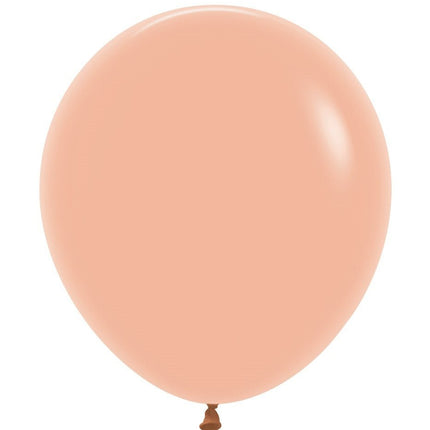 Ballonnen Peach Blush 45cm 25st van Sempertex koop je bij Partywinkel