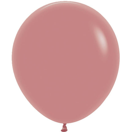 Ballonnen Rosewood 45cm 25st van Sempertex koop je bij Partywinkel