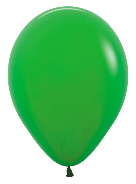 Ballonnen Shamrock Green 30cm 12st van Sempertex koop je bij Partywinkel