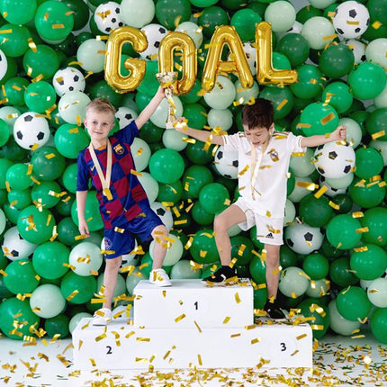 Ballonnen Voetbal 30cm 6st van Partydeco koop je bij Partywinkel