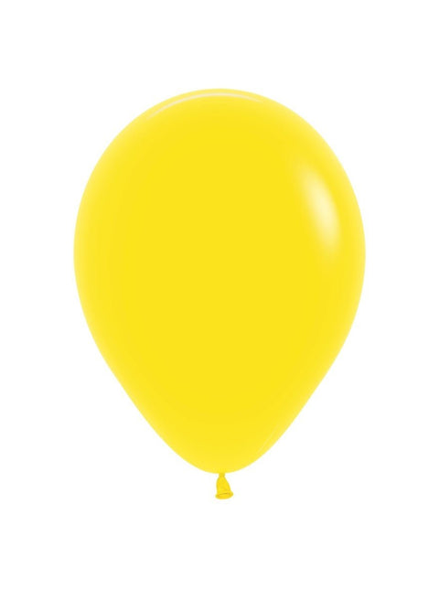 Ballonnen Yellow 23cm 50st van Sempertex koop je bij Partywinkel