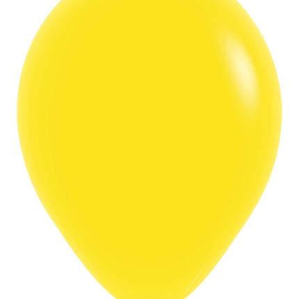 Ballonnen Yellow 30cm 50st van Sempertex koop je bij Partywinkel