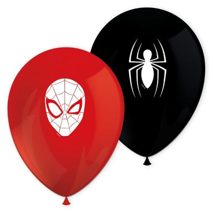 Ballons Spiderman 28cm 8pcs