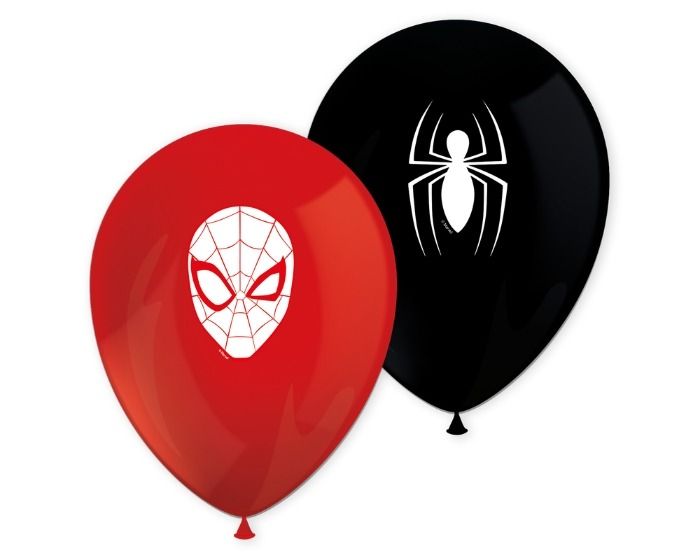 Ballons Spiderman 28cm 8pcs