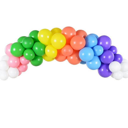 Ballonnenboog Zelf Maken Set Regenboog 2m van Partydeco koop je bij Partywinkel