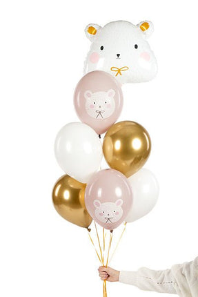 Balloons Ijsbeer Mix 30cm 6st van Partydeco koop je bij Partywinkel