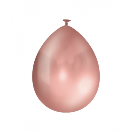 Ballons de baudruche or rose métallisé 30cm 50pcs