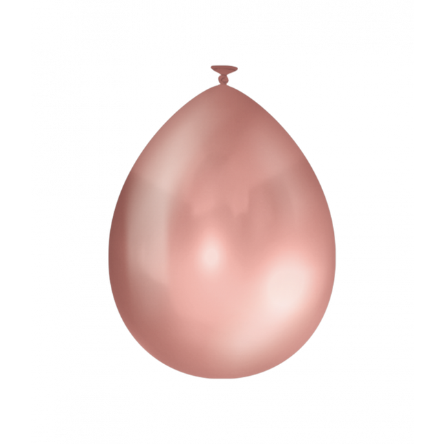 Ballons de baudruche or rose métallisé 30cm 50pcs
