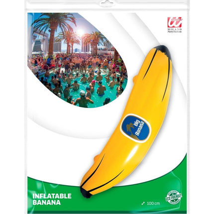 Banaan Opblaas 1m van Widmann koop je bij Partywinkel