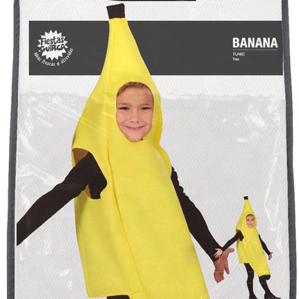 Bananenpak Kind Geel van Fiestas Guirca koop je bij Partywinkel
