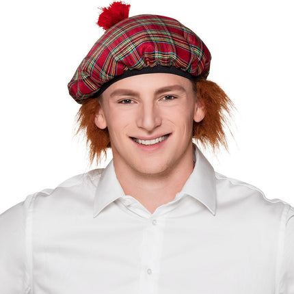 Baret Met Rood Haar van Boland koop je bij Partywinkel