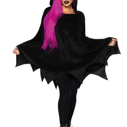 Batgirl Poncho Dames Leg Avenue - Partywinkel - 714718551029