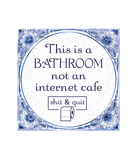Bathroom Delftsblauw Tegel - Partywinkel - 8716764247262