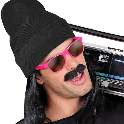 Beanie Zwart van Widmann koop je bij Partywinkel