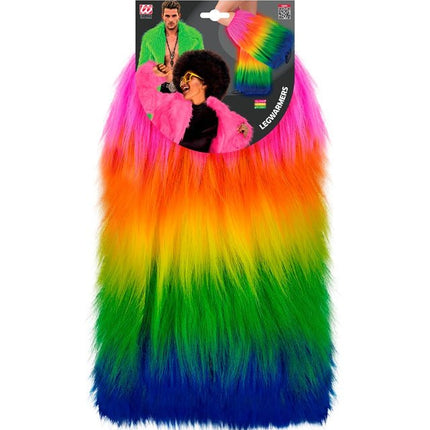 Beenwarmers Pluche Regenboog van Widmann koop je bij Partywinkel