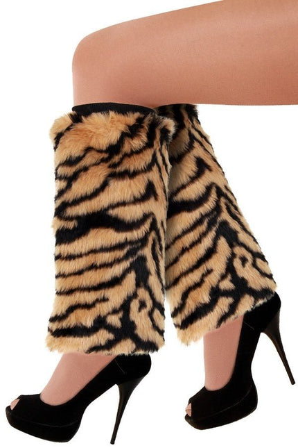 Beenwarmers Pluche Tijger van PartyXplosion koop je bij Partywinkel