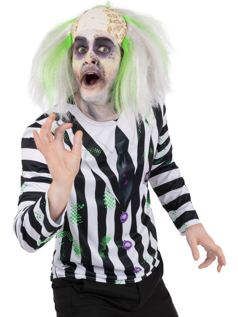 Beetlejuice Top voor Volwassenen van Smiffys koop je bij Partywinkel