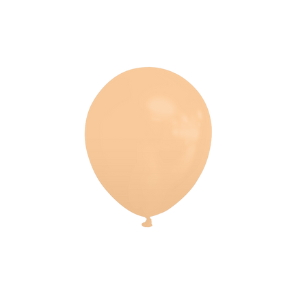 Beige Ballonnen 13cm 100st van WeFiesta koop je bij Partywinkel