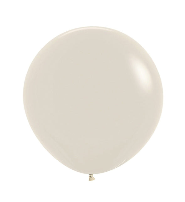 Beige Ballonnen Pastel 61cm 3st van Sempertex koop je bij Partywinkel