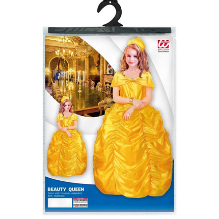 Belle En Het Beest Jurk Geel Meisje - Partywinkel - 8003558387250