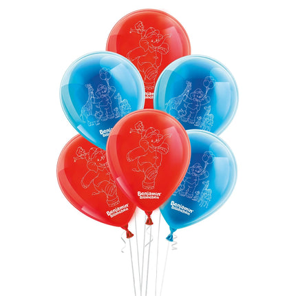 Ballons Benjamin Blümchen 25 cm, lot de 10