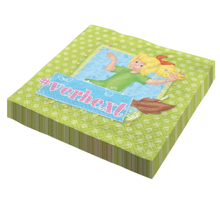 Bibi Blocksberg Servetten 33cm 20st van VDV Benefit koop je bij Partywinkel