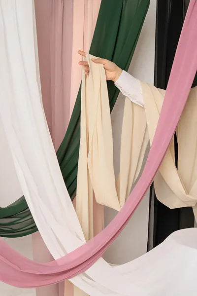 Ruban rose pâle 5m
